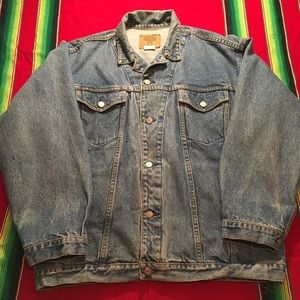 Vintage late 80’s Gap Denim Jacket custom painted!